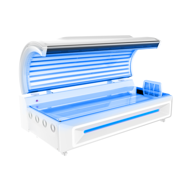 W5N tanning bed open